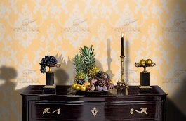 Обои 6-016 фото в интерьере гостиной превью