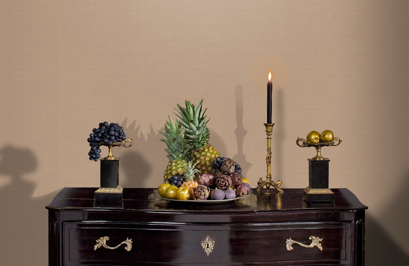 Обои 8 004 1 фото в интерьере гостиной