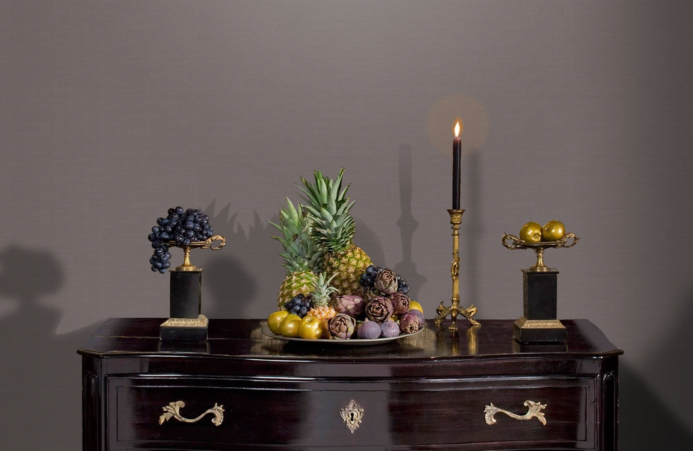 Обои 8 008 2 фото в интерьере гостиной