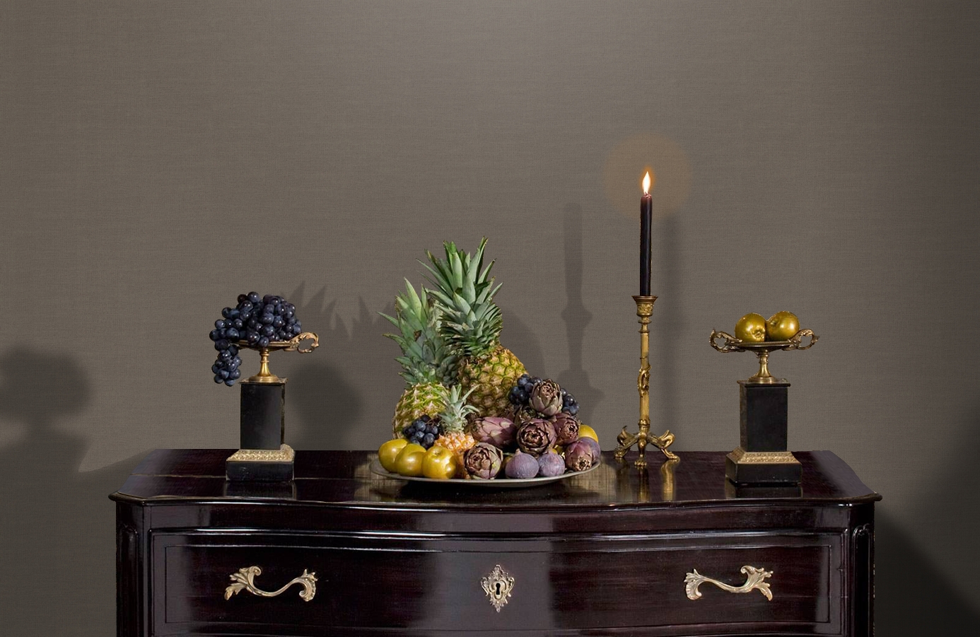 Обои 8 012 2 фото в интерьере гостиной