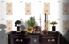 Обои DC 009 Illusion фото в интерьере гостиной превью