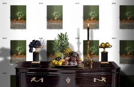 Обои DC 011 Illusion фото в интерьере гостиной превью