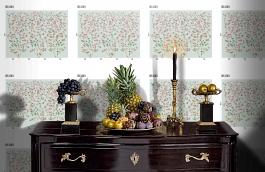 Обои DC 023 Illusion фото в интерьере гостиной превью