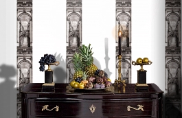 Обои DF 009 Illusion фото в интерьере гостиной превью