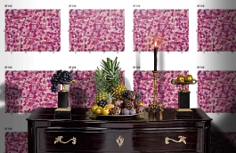 Обои DF 010 Illusion фото в интерьере гостиной превью