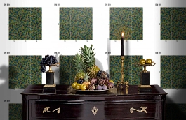 Обои DM 001 Illusion фото в интерьере гостиной превью