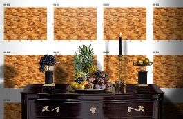 Обои DM 002 Illusion фото в интерьере гостиной превью