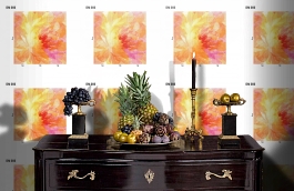 Обои DM 006 Illusion фото в интерьере гостиной превью