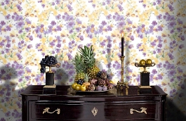 Обои DM 010 Illusion фото в интерьере гостиной превью