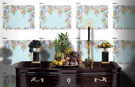 Обои DM 011 Illusion фото в интерьере гостиной превью