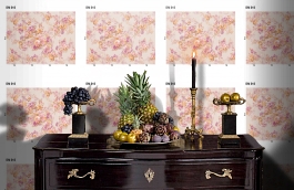 Обои DM 016 Illusion фото в интерьере гостиной превью