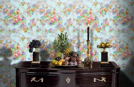 Обои DM 017 Illusion фото в интерьере гостиной превью