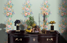 Обои DM 024 Illusion фото в интерьере гостиной превью