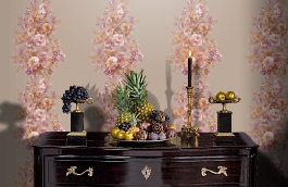 Обои DM 025 Illusion фото в интерьере гостиной превью