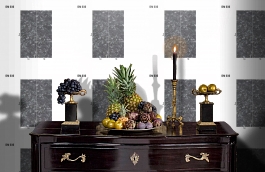 Обои DM 030 Illusion фото в интерьере гостиной превью