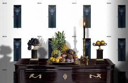 Обои DM 031 Illusion фото в интерьере гостиной превью