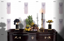 Обои DM 032 Illusion фото в интерьере гостиной превью