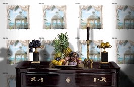 Обои DSE 004 Illusion фото в интерьере гостиной превью