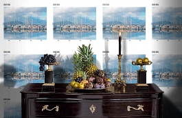 Обои DSE 005 Illusion фото в интерьере гостиной превью