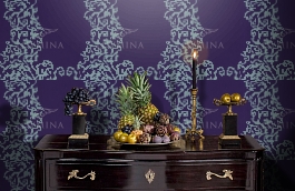 Обои F5-021 фото в интерьере гостиной превью