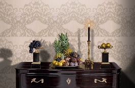 Обои F5-102/1 фото в интерьере гостиной превью