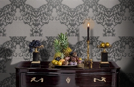 Обои F5-109 фото в интерьере гостиной превью