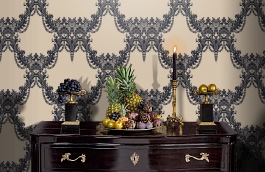 Обои GT1012 фото в интерьере гостиной превью