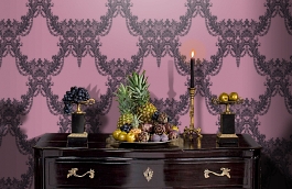 Обои GT1020 фото в интерьере гостиной превью