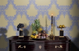 Обои GT1021 фото в интерьере гостиной превью