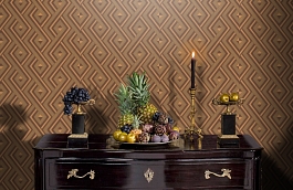 Обои Ins4 010/1 фото в интерьере гостиной превью