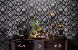 Обои J1 011/1 фото в интерьере гостиной превью