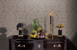 Обои K10009 фото в интерьере гостиной превью