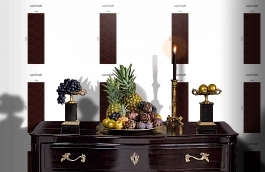 Обои Lac10 020 фото в интерьере гостиной превью