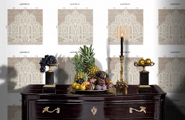 Обои Lac9 002 A1 фото в интерьере гостиной превью