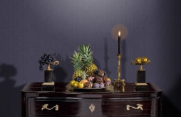 Обои LIB9 021 фото в интерьере гостиной превью