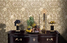 Обои QTR4 012 фото в интерьере гостиной превью