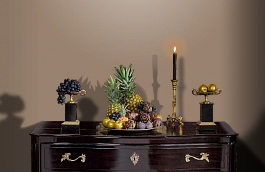 Обои QTR8 012 фото в интерьере гостиной превью