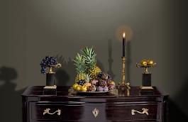 Обои QTR8 022 фото в интерьере гостиной превью