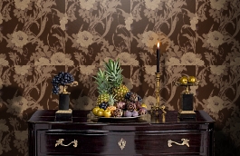 Обои R1010 фото в интерьере гостиной превью