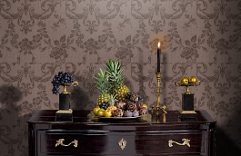 Обои R3010 фото в интерьере гостиной превью