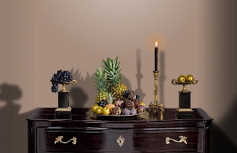 Обои Ru9 002 фото в интерьере гостиной превью