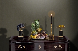 Обои SD2 005 фото в интерьере гостиной превью