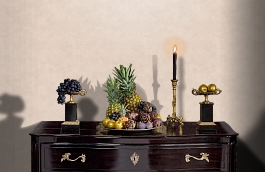 Обои TDG7 002 5 фото в интерьере гостиной превью