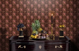 Обои V10004 фото в интерьере гостиной превью