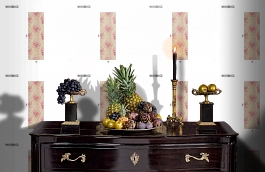 Обои V10008 фото в интерьере гостиной превью