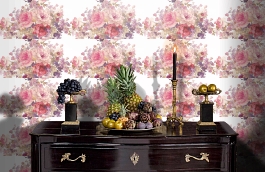 Обои V9002/1 фото в интерьере гостиной превью