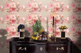 Обои V9008 фото в интерьере гостиной превью