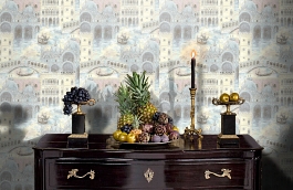 Обои 1005 фото в интерьере гостиной превью