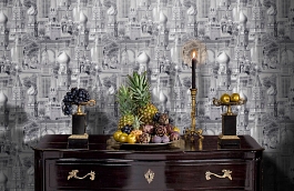 Обои 10011 фото в интерьере гостиной превью