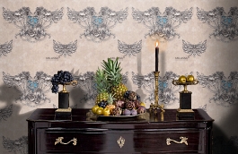 Обои 10 012/1 фото в интерьере гостиной превью